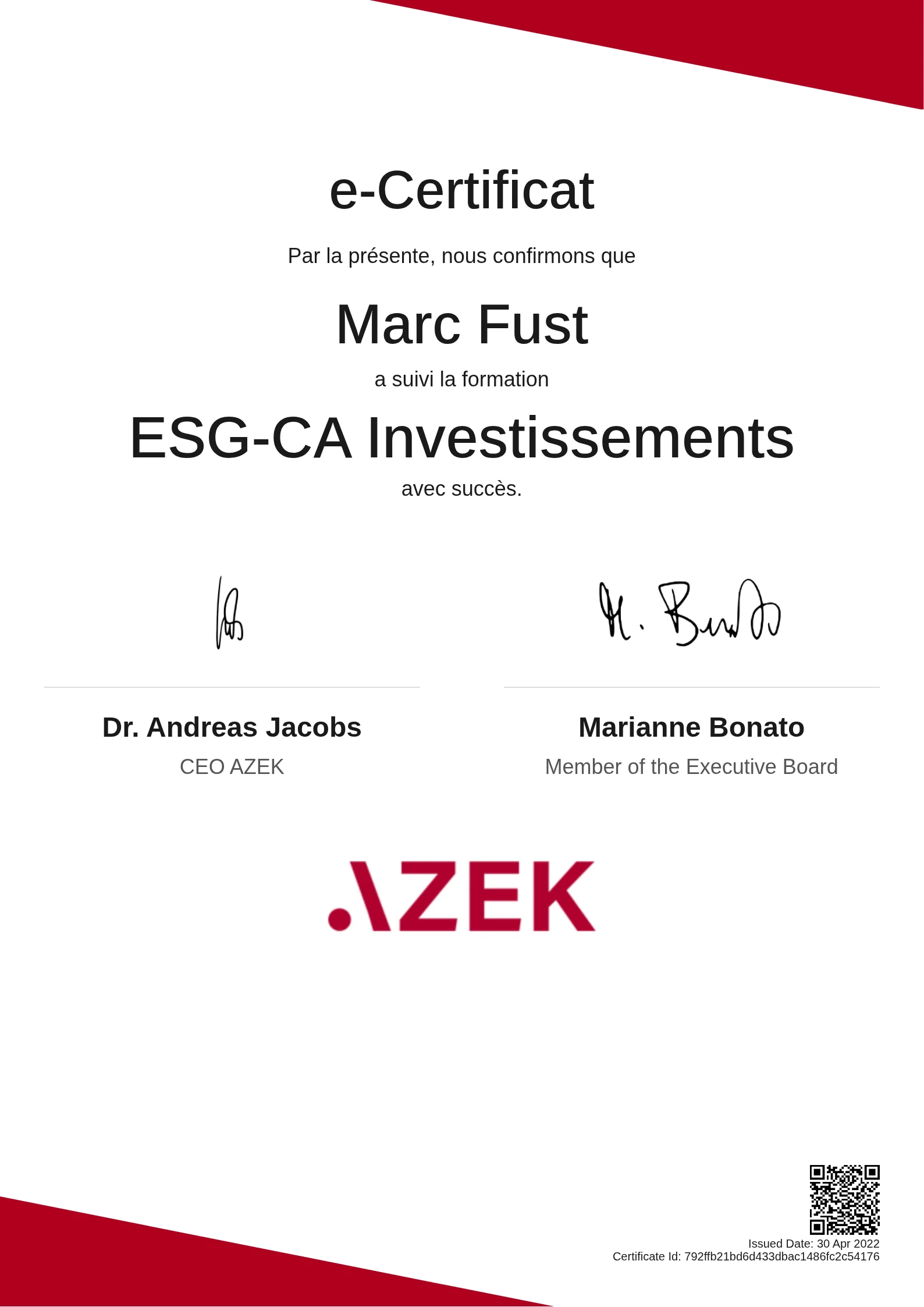 Marc Fust | ESG-CA Investissements